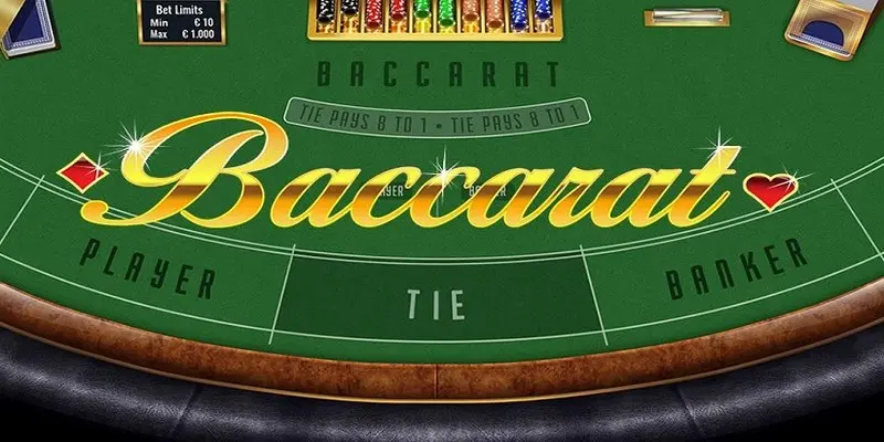 Hiểu biết về luật chơi Baccarat tại 8XBET